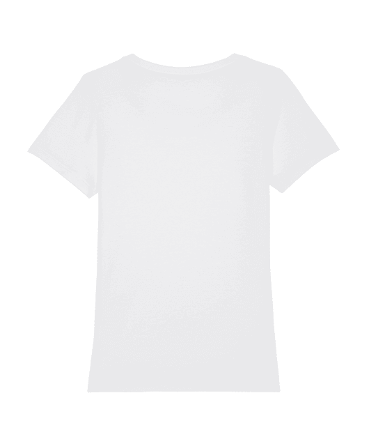 Tee shirt femme dessin de fille en noir et blanc